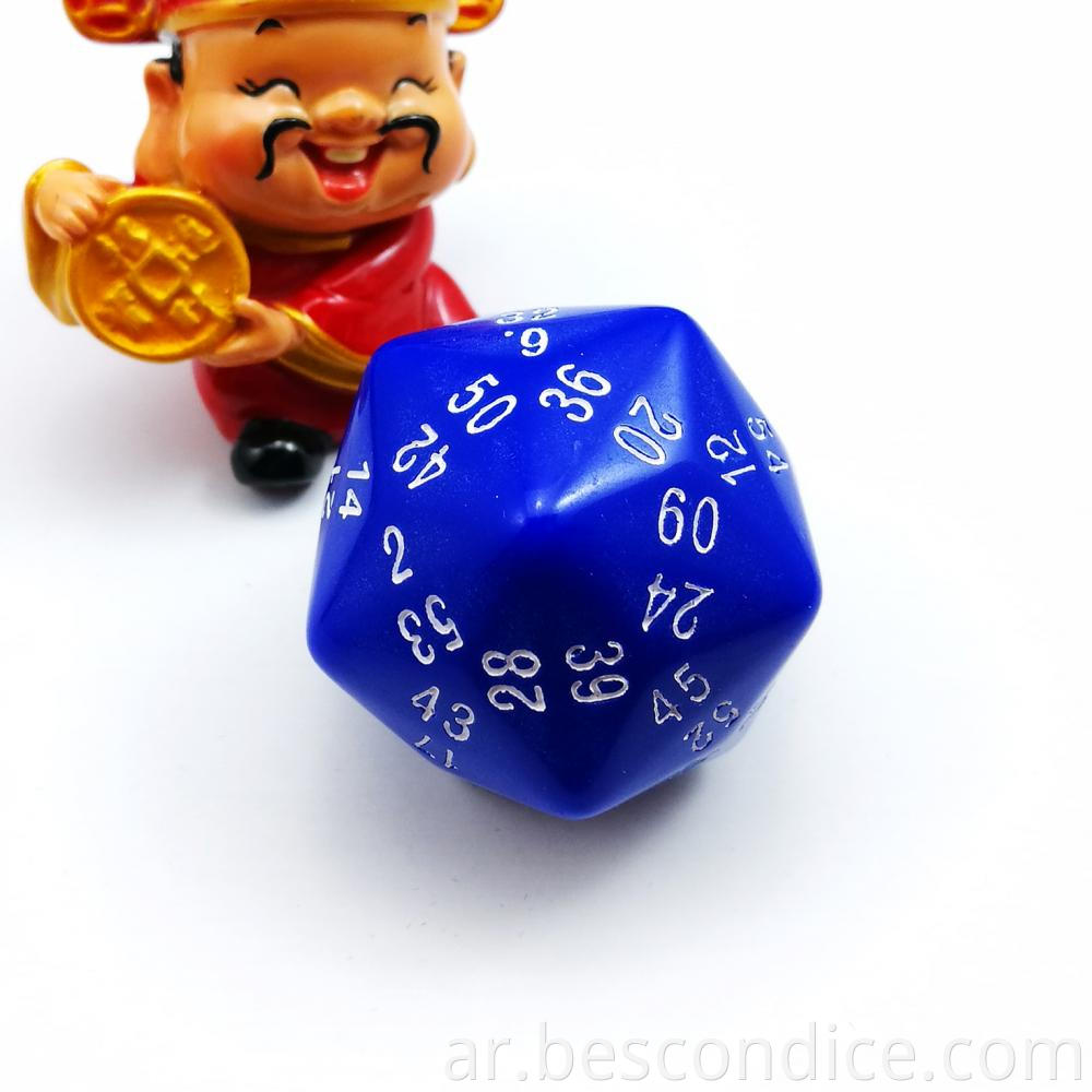 Multi Sides Dice 60 Sided Gaming Dice 1